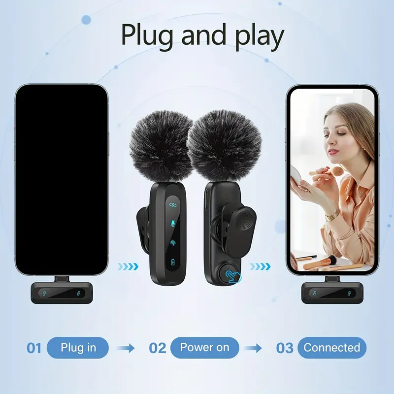 Microfono lavalier wireless