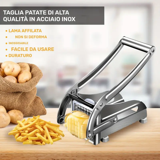 Tagliapatate in acciaio inox resistente