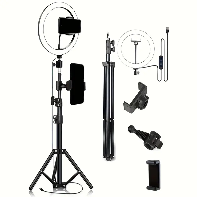 Luce ad Anello 10" con Treppiede 43"