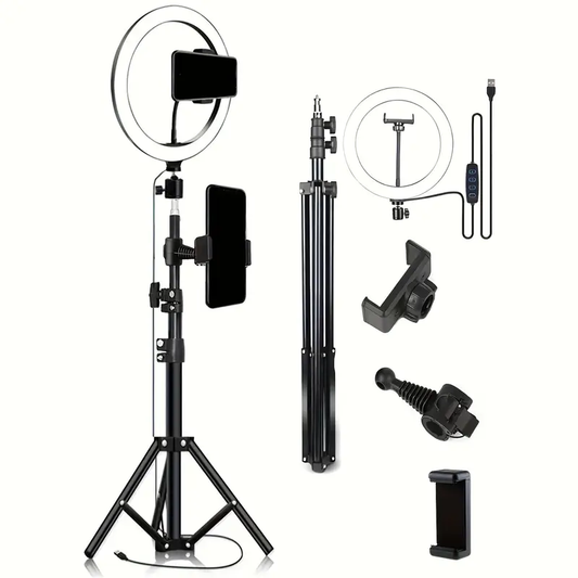 Luce ad Anello 10" con Treppiede 43"