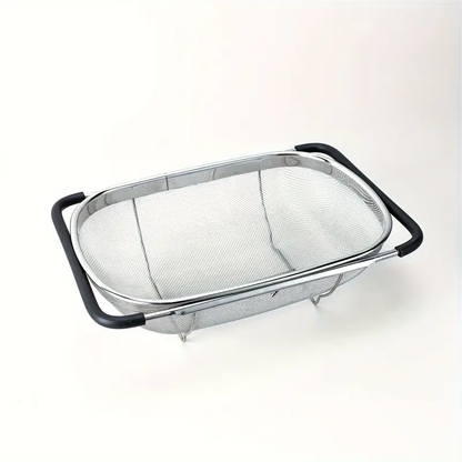 Colino telescopico in acciaio inox a maglia fine
