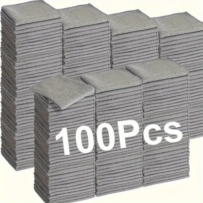 100 panni in microfibra ultra-soft