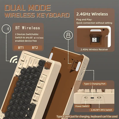 Tastiera da gioco wireless