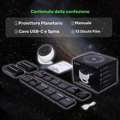 Lampada di proiezione Galaxy 360°