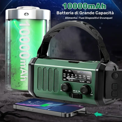 Radio di emergenza 10000mAh