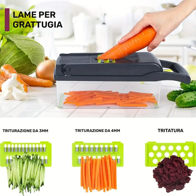 Tritatutto 16-in-1 multifunzionale