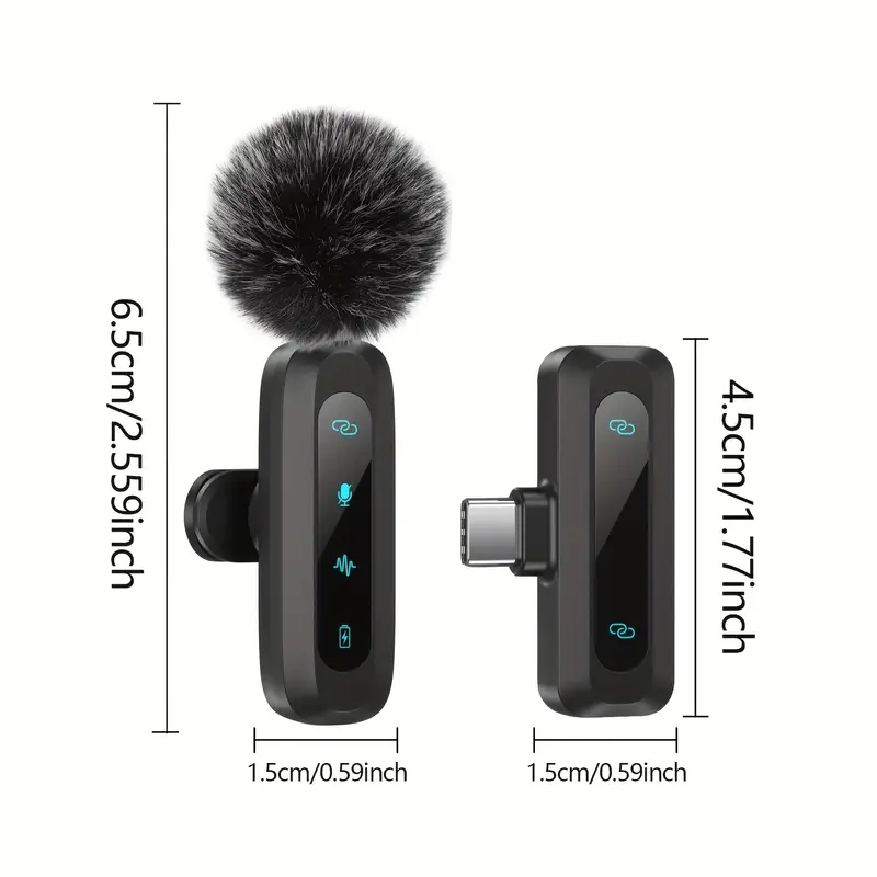 Microfono lavalier wireless