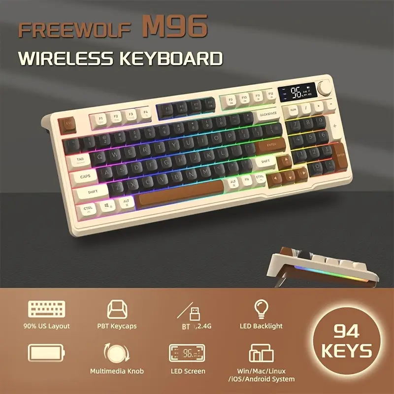 Tastiera da gioco wireless