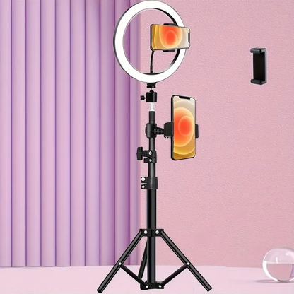Luce ad Anello 10" con Treppiede 43"