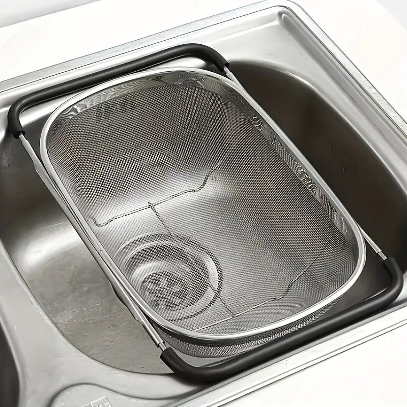 Colino telescopico in acciaio inox a maglia fine