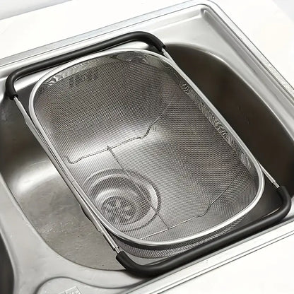 Colino telescopico in acciaio inox a maglia fine