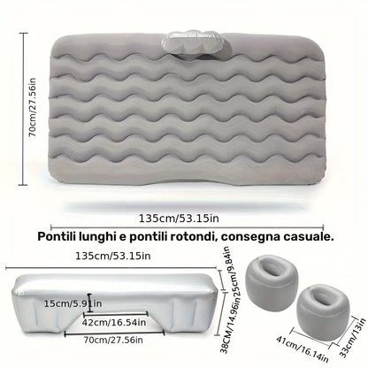 Letto gonfiabile portatile per auto