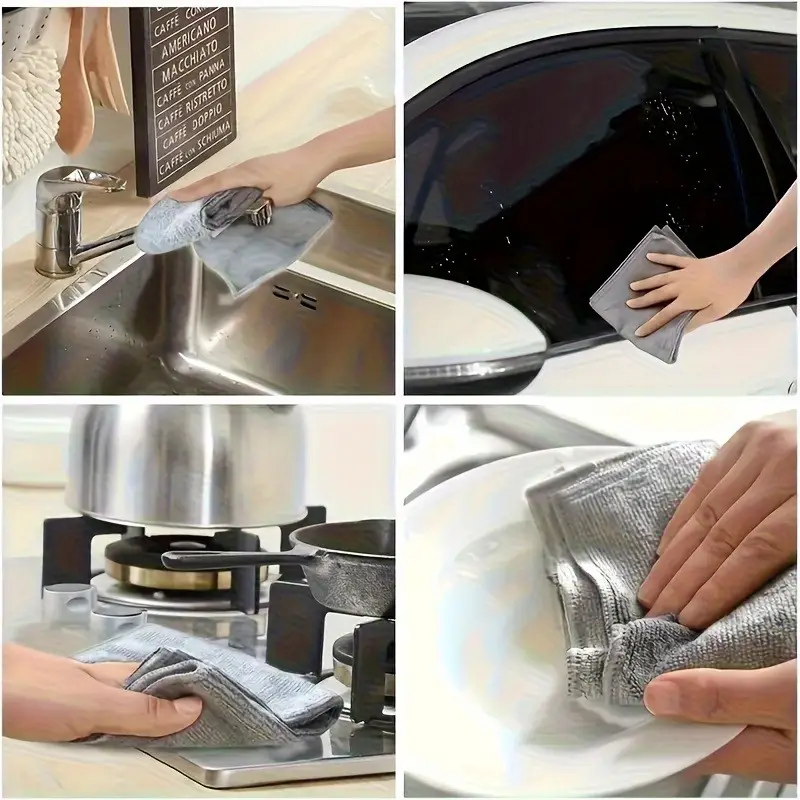 100 panni in microfibra ultra-soft
